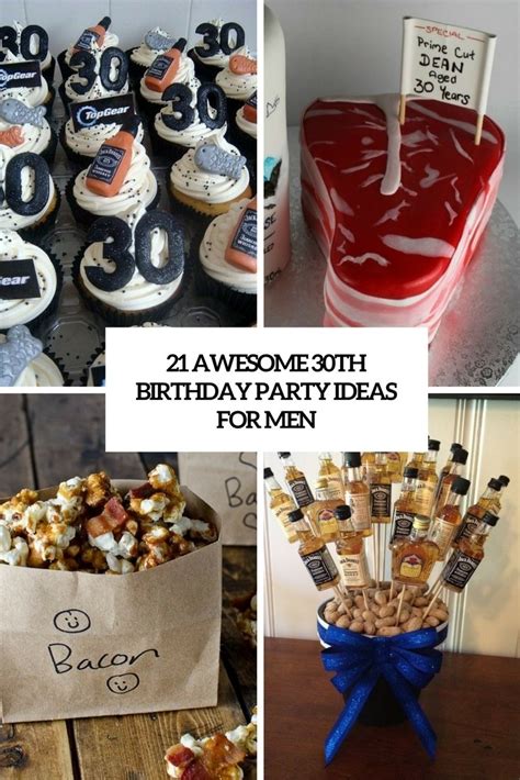 10 Gorgeous 30th Birthday Party Ideas For Him 2019