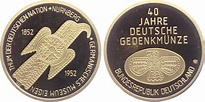 Deutschland - BRD Medaille 1992 Germansiches Museum - 40 Jahre deutsche ...