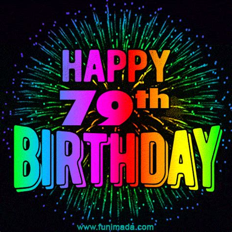 Happy 79th Birthday Animated S