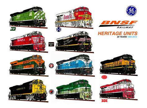 Bnsf Heritage Units Drawings Carwallpapercollectiondownload
