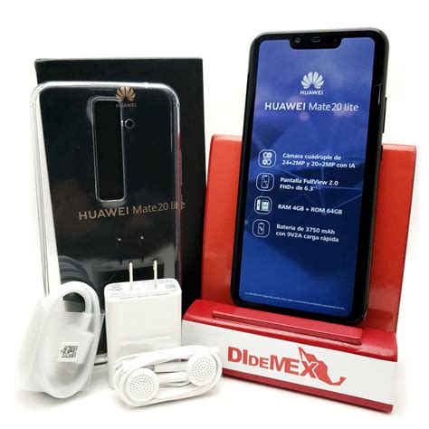 Huawei Mate 20 Lite 64gb Negro Nuevo En Caja Didemex