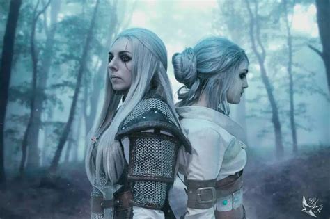 Geralt And Ciri Cosplays The Witcher 3 Ciri And Photo Golondrina Art