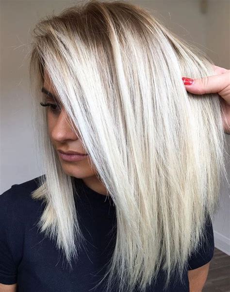 ♥️ pinterest deborahpraha ♥️ white platinum blonde hair color inspiration hair platinum