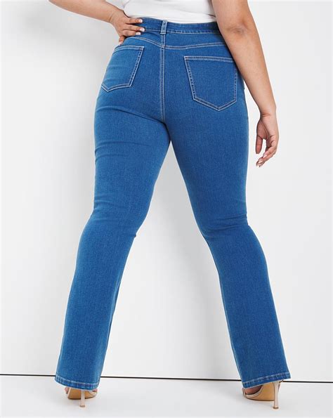 Kim High Waist Super Bootcut Jeans Fashion World