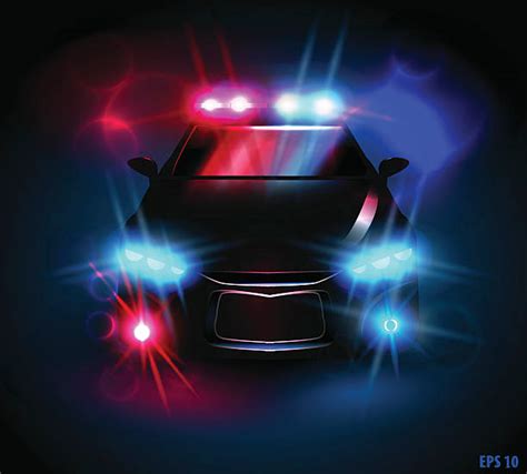 Best Police Lights Illustrations Royalty Free Vector Graphics And Clip