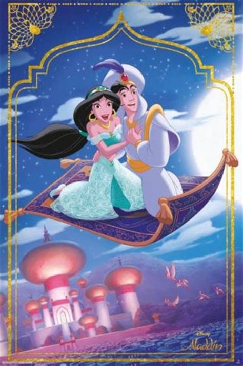 Buy The Aladdin Classic Flying Carpet Poster In Posters Sanity