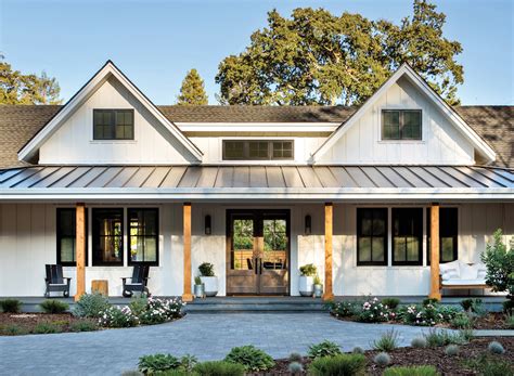 Modern Farmhouse Designs Exuding Simplicity Rustic Charm