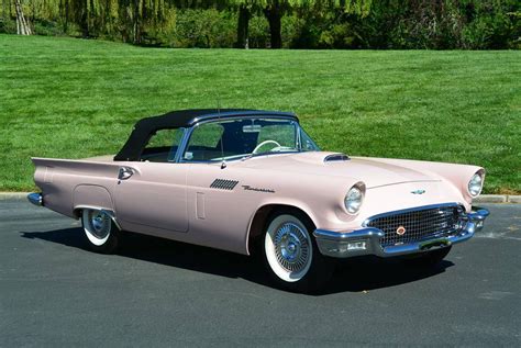 1957 Ford Thunderbird F Code Pretty In Pink