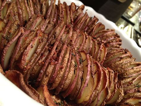 Red Russet Potato And Medley Roast With Shallots Thyme After