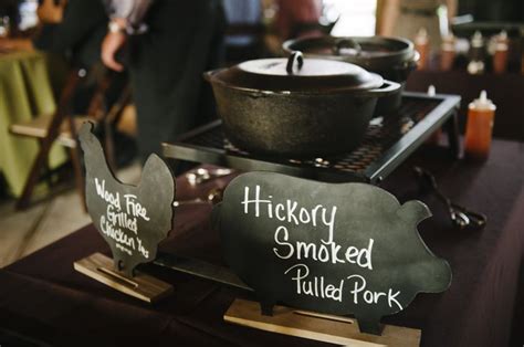 Casting the contents of a device to another is a piece of cake these days. Buffet Set up Cast Iron Pots Chalkboards - Animal Shapes ...