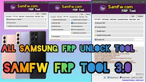 SamFw Frp Tool All Samsung Frp Unlock SamFw Frp Tool V Samsung Frp Bypass Tool
