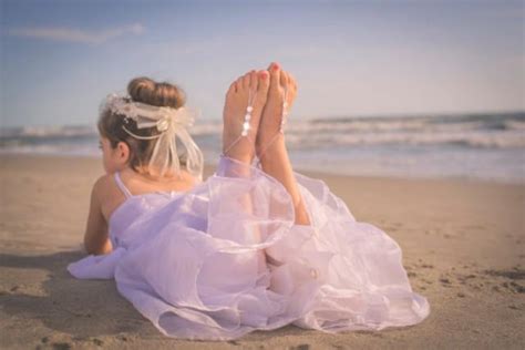 Popular items for beach wedding feet. Girls Barefoot Sandals- Foot Jewelry- Beach Wedding ...