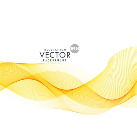Yellow Wave Background Design Download Free Vector Art Stock