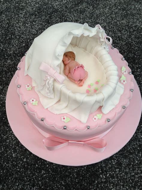 Its A Girl Baby Shower Cake All Adible Torta Baby Shower Tortas Baby
