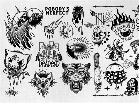 Amazing Tattoo Flash Sheets