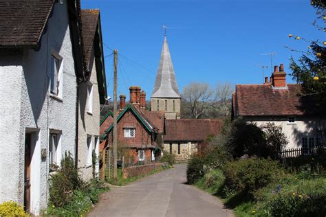 Church Hill Shere Beautiful England Photos