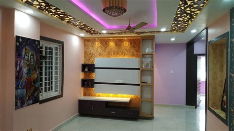 Interior Done 2 Bhk Flat In Hyderabad Kukatpally As Royal Decor Youtube