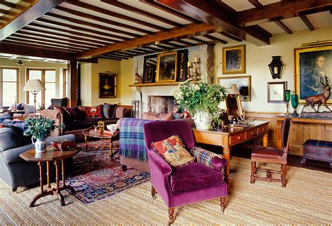 Tried And True Traditional Manor Style Décor écossais Intérieur