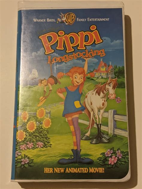 pippi longstocking animated movie 1997 vhs ebay