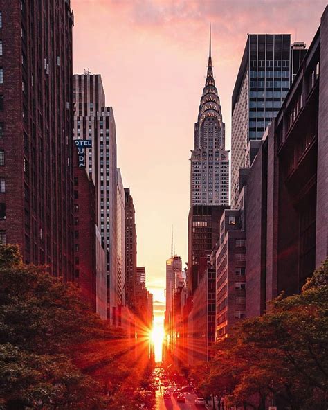 Manhattanhenge Nyc By Bruce Getty