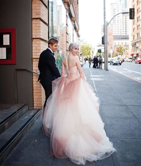 25 Ombre Wedding Dresses That Impress Weddingomania