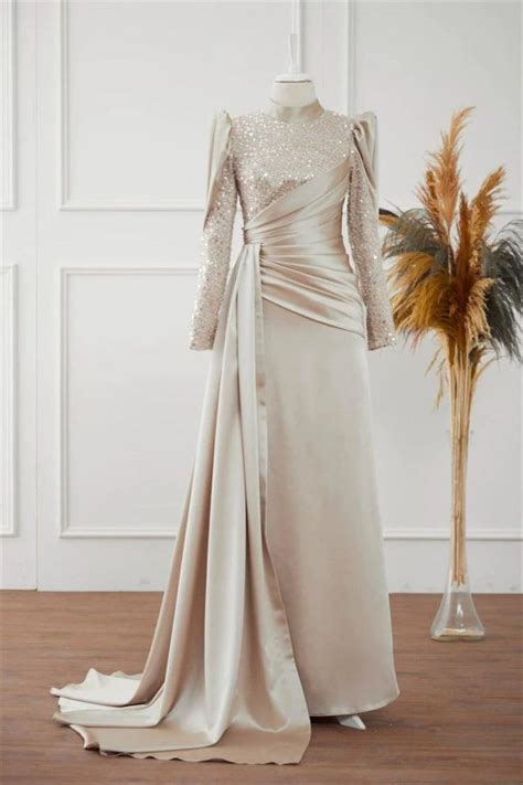 Karel Tesett R Abiye Krem Ahunare Elbise The Dress Moda