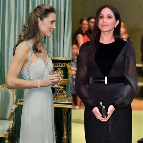 Comparing Meghan Markle And Kate Middletons First Solo Royal Outings
