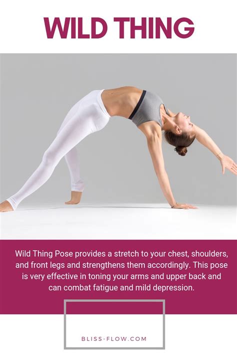 Want To Try Some Wild Yoga Poses How About Wild Thing Find More Wild Yoga Poses Here Wild