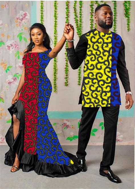 African Couple/ Ankara Couple Outfit/Family Set/Husband and | Etsy