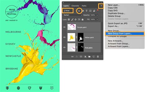 Organize With Layers And Layer Groups