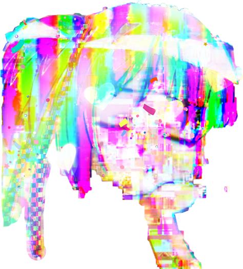 Glitchcore Core Aesthetic Glitch Scene Sticker By Anichuuu