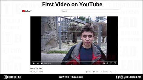 First Video On Youtube First Youtube Video Me At The Zoo By Jawed