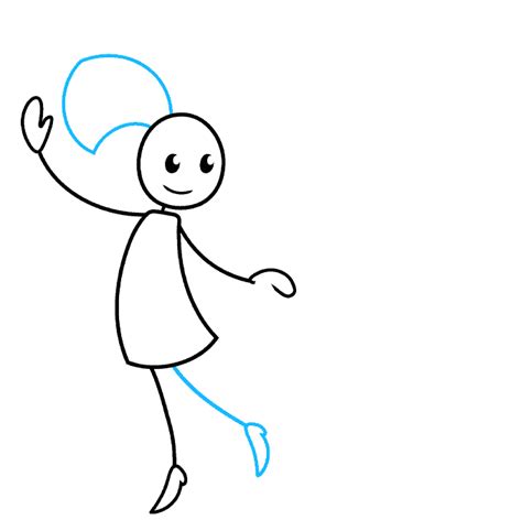 How To Draw Stick Figures Dancing Really Easy Drawing Tutorial