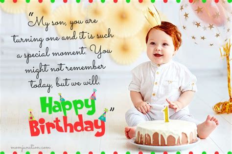 I'll be the first to volunteer to take a day off work in your honor. 106 Wonderful 1st Birthday Wishes And Messages For Babies ...