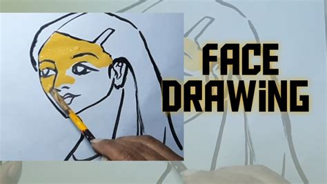 How To Draw Girl Face Very Essay Tutorials Youtube