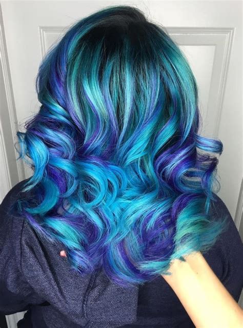 This color can add turquoise tones to virgin, unbleached hair, but looks brightest when. 30 Icy Light Blue Hair Color Ideas for Girls in 2020 ...