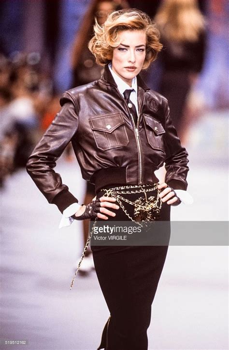 Tatjana Patitz Walks The Runway At The Chanel Ready To Wear