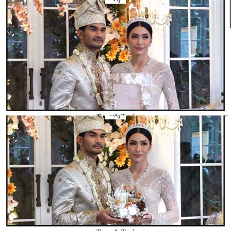 Potret Akad Nikah Tyas Mirasih Dan Tengku Tezi Sah