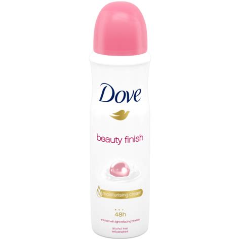 Dove Antiperspirant Deodorant Body Spray Beauty Finish 150ml Clicks