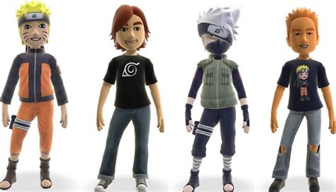 Naruto Avatar Items Released On Xbox 360 Capsule Computers