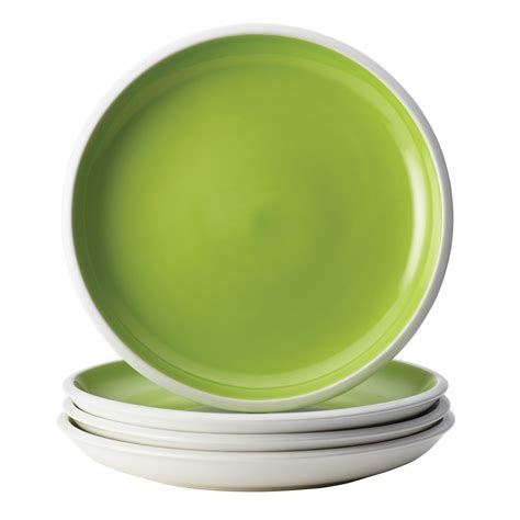 Rachael Ray Rise 89 Salad Plate Set Of 4 Plates Apple Green