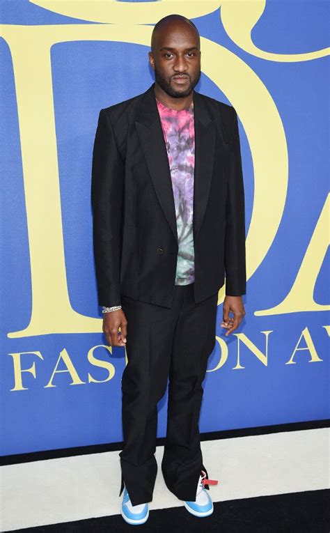 Virgil Abloh From Cfda Awards 2018 Red Carpet Fashion E News