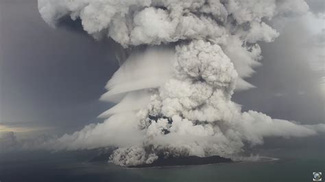 Tonga Volcanic Eruption Is The Largest One Ever Observed Claim Nz