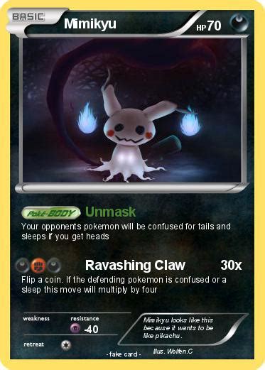 Maybe you would like to learn more about one of these? Pokémon Mimikyu 13 13 - Unmask - My Pokemon Card