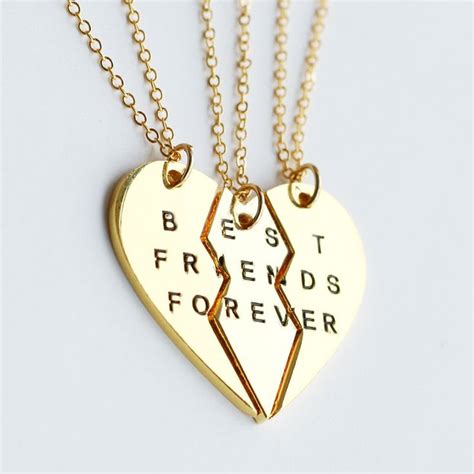 Please contact us if you want to publish a best friend wallpaper on our site. gold best friends necklace, best friend forever necklace ...