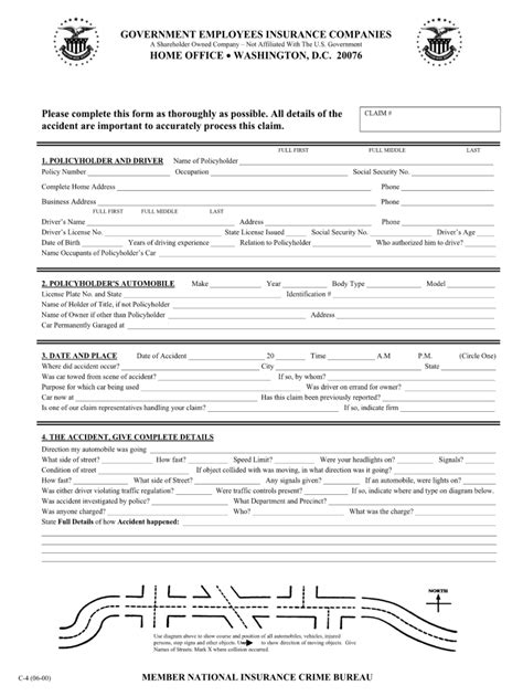 Geico Power Of Attorney Form Fill Online Printable Fillable Blank