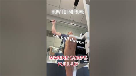 Marine Corps Pull Ups Proper Formexercises For Improvement Youtube