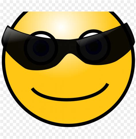 Emoji meaning a yellow face with simple, open eyes and a broad, open smile, showing upper teeth and tongue on some conveys a wide range of positive, happy, and friendly… Smiley Face Sunglasses Thumbs Up Meme