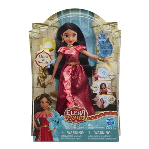 Disney Elena Of Avalor Doll Set Elena With Magical Guide Zuzo