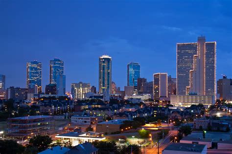 Downtown Fort Worth Skyline Wallpapers Hd Desktop And Mobile